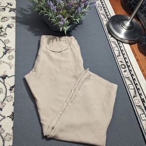 BURBERRY LONDON Tan Pants